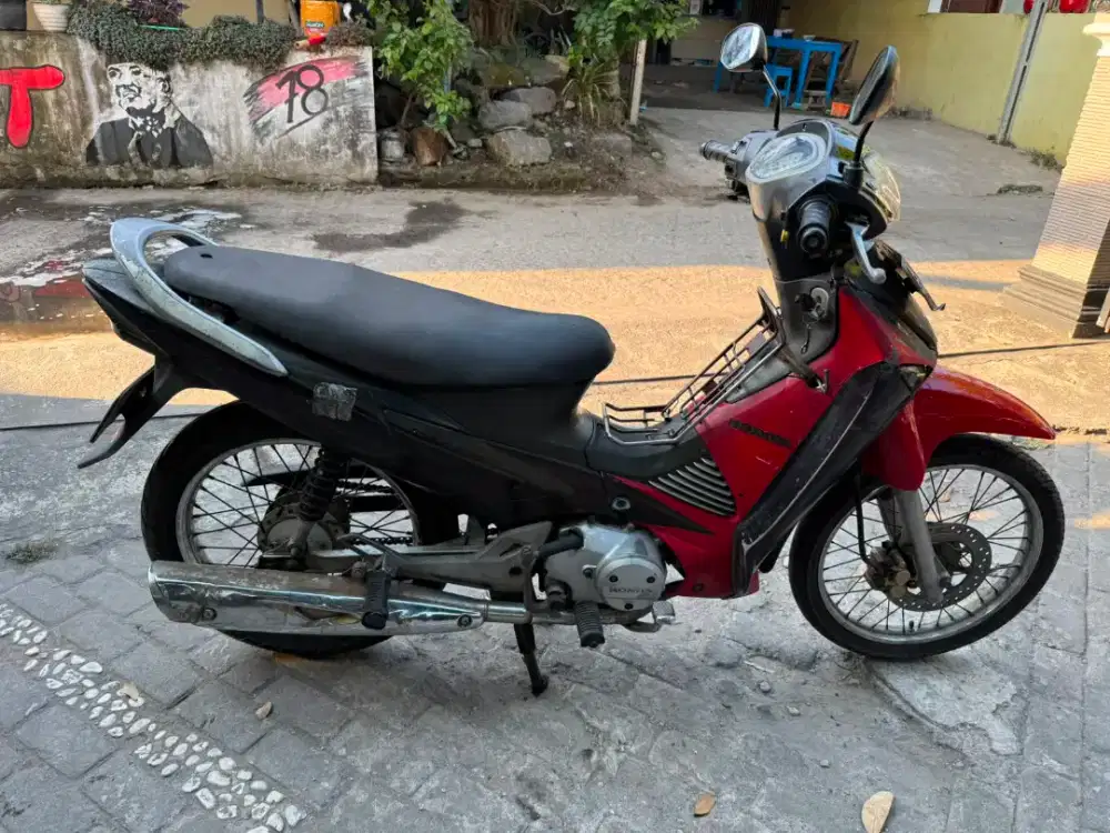Supra 125 THN 2006 plat AB kota