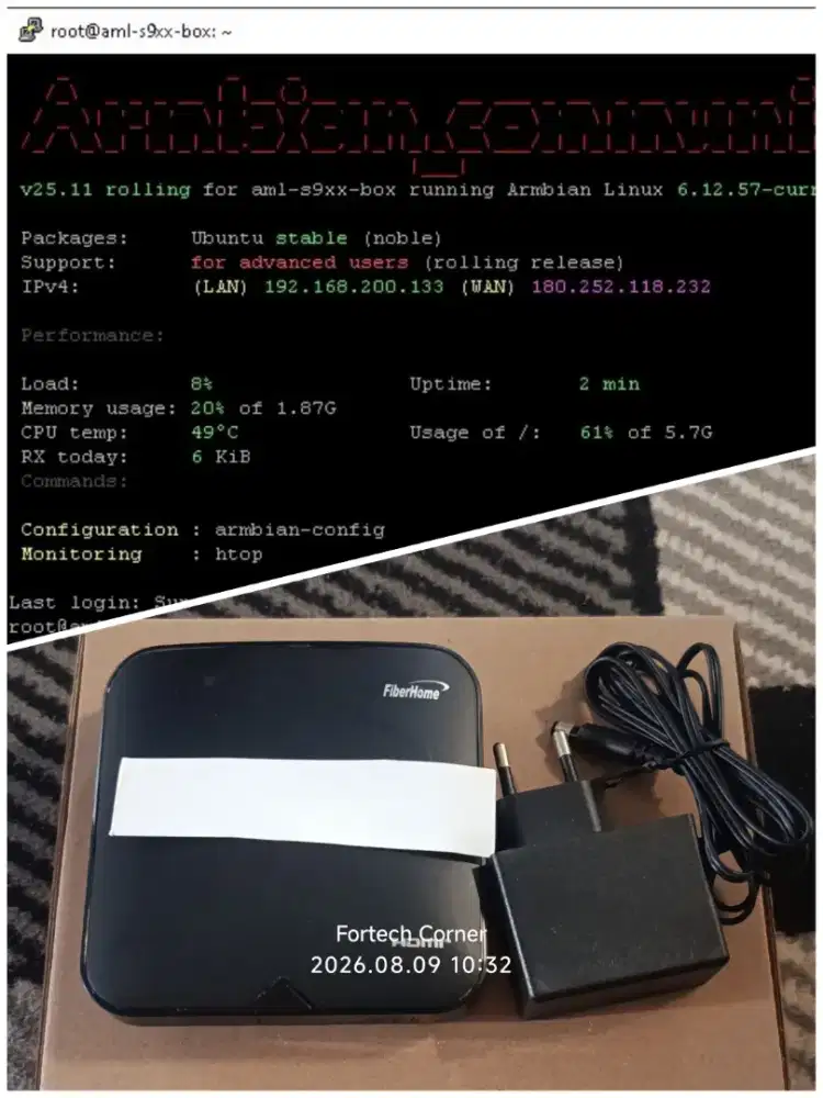 STB - Ram 2 GB - Mini Linux Server Murah
