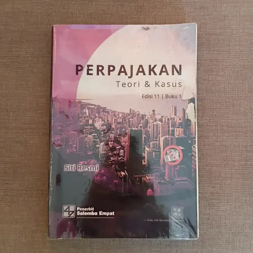 Buku Perpajakan Teori & Kasus Edisi 11 Buku 1 Siti Resmi