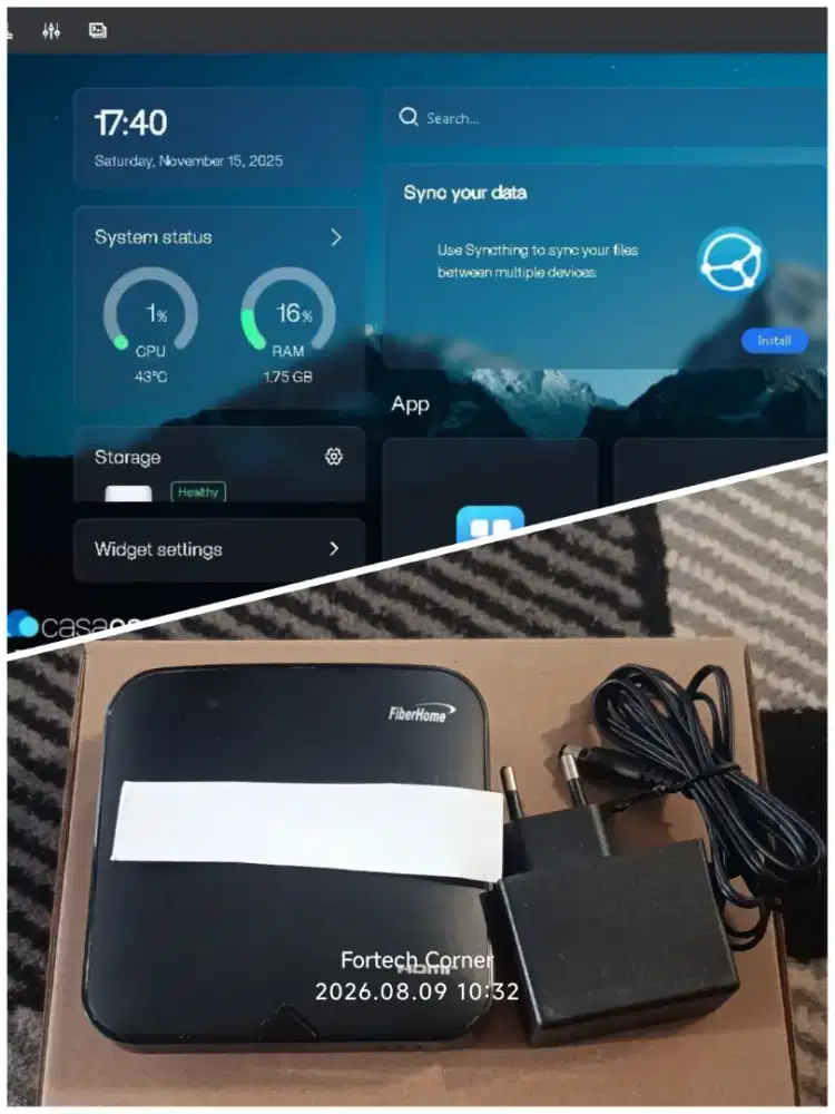 STB B860H/HG680P - CASAOS HOME SERVER READY!