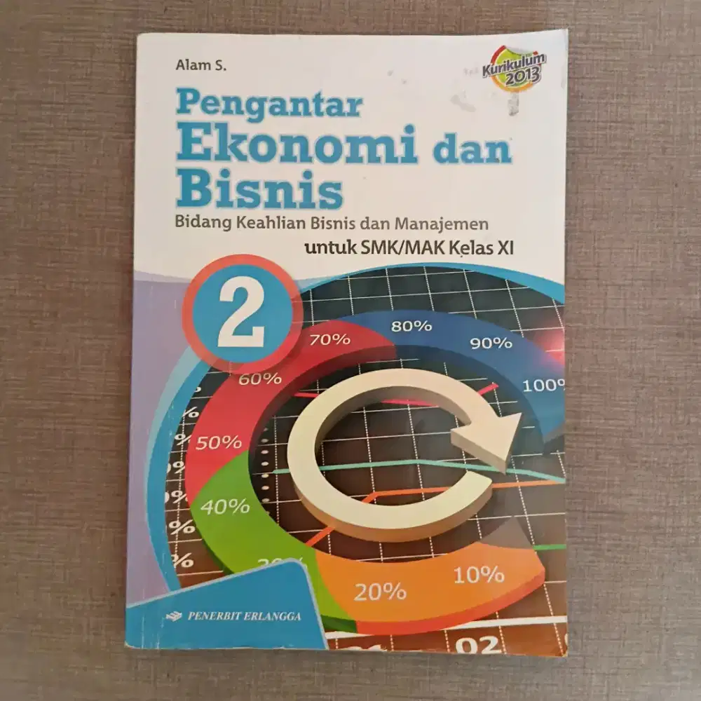 Buku Pengantar Ekonomi dan Bisnis Jilid 2 Alam S. Erlangga SMK/MAK XI