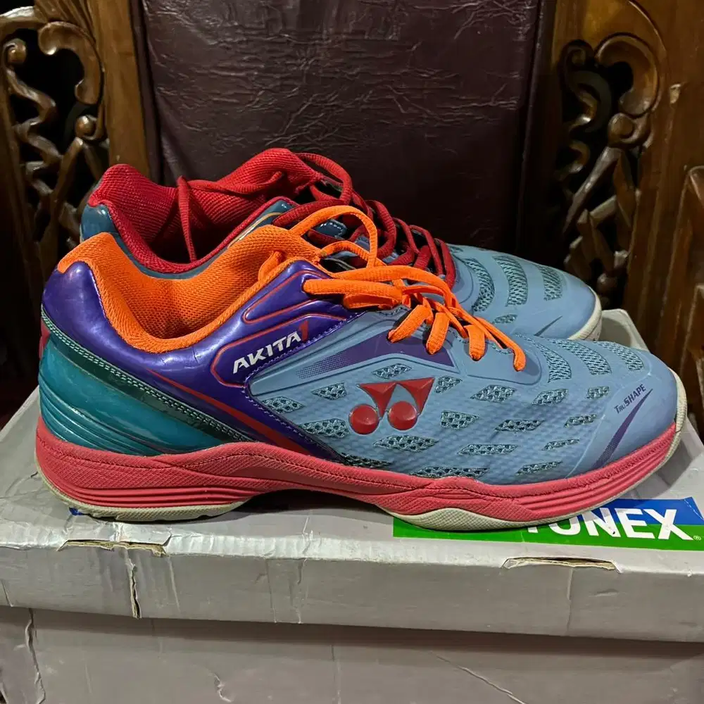 ORIGINAL SEPATU YONEX AKITA NEON AQUA BRIGHT OCEAN SIZE 43
