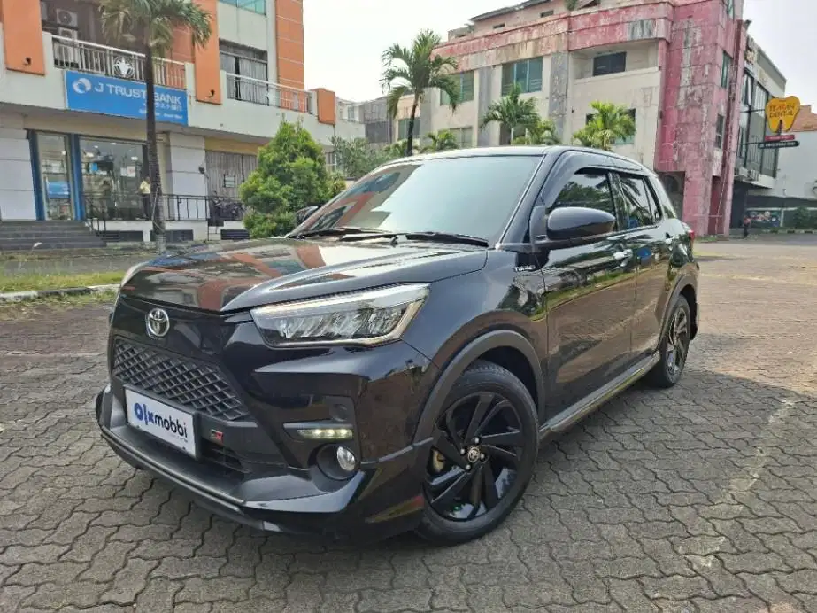 Garansi 1 Th - Toyota Raize 1.0 GR Sport One Tone Bensin AT 2022 Hitam