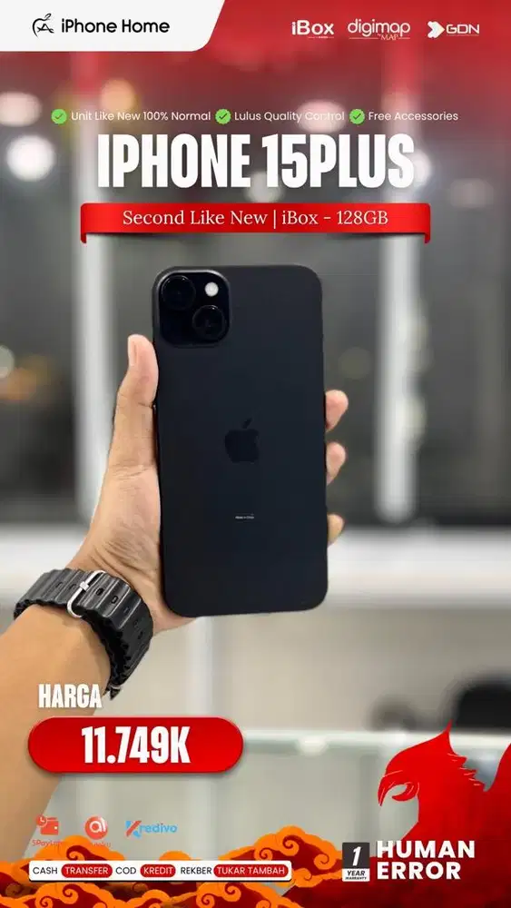 iPhone 15Plus 128Gb iBox
