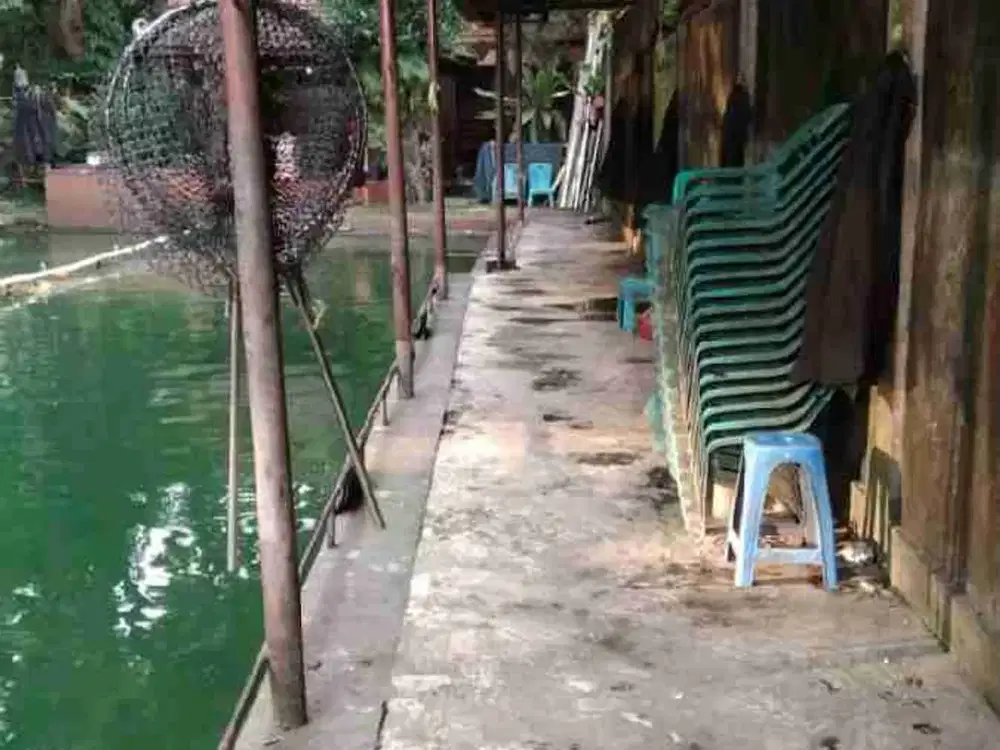 DIJUAL CEPAT  TANAH + EMPANG 549M² JAKSEL | Lebar Muka 18m | SHM | 4.6jt/m2 MASIH BISA NEGO