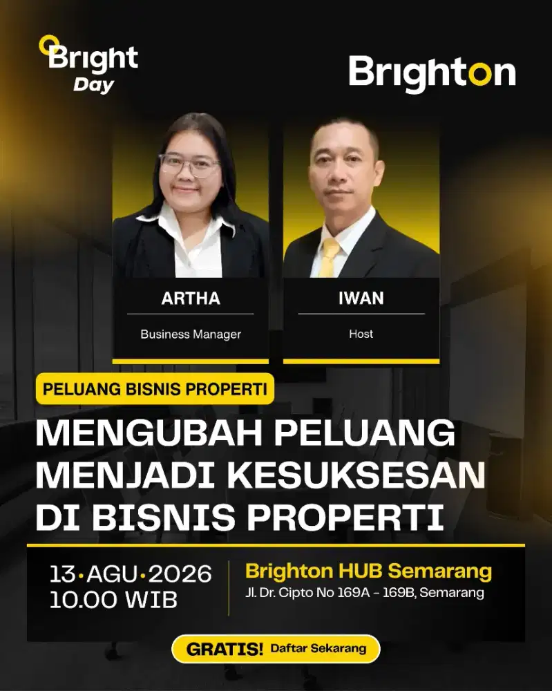 Seminar Bisnis Properti Your Property Business the Next Level