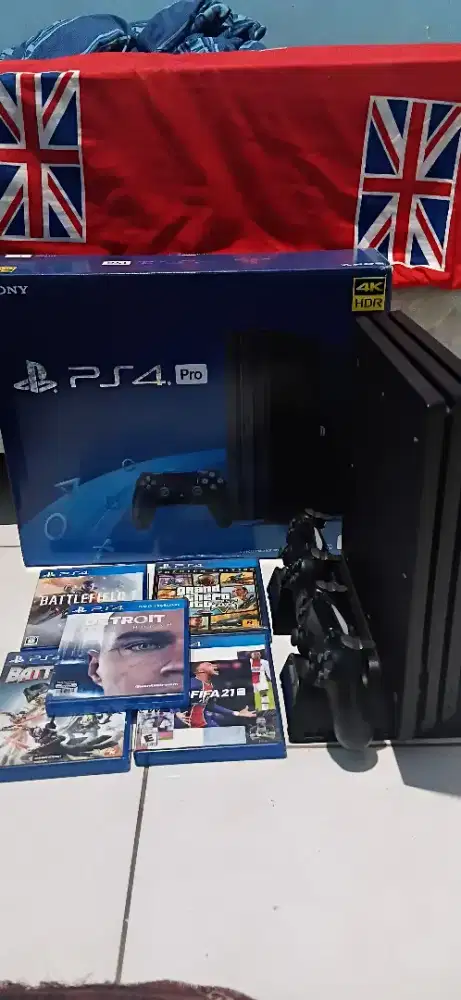 Jual ps 4 pro ori 1tb