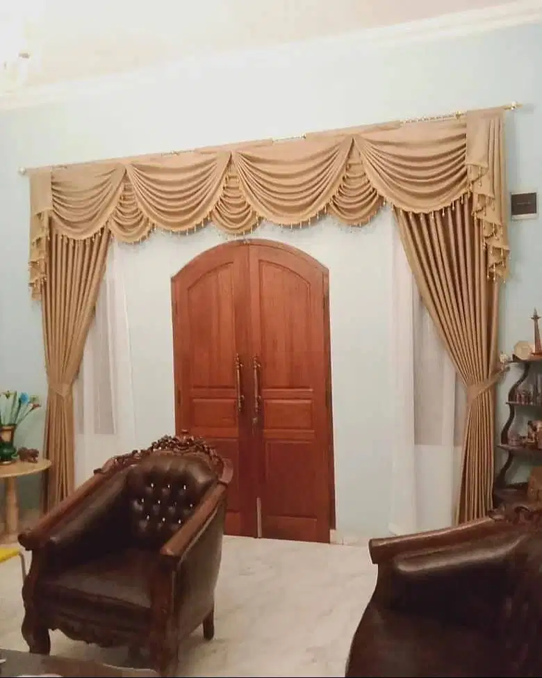 Jual gorden jendela model terbaru gorden pintu blackout gorden kantor