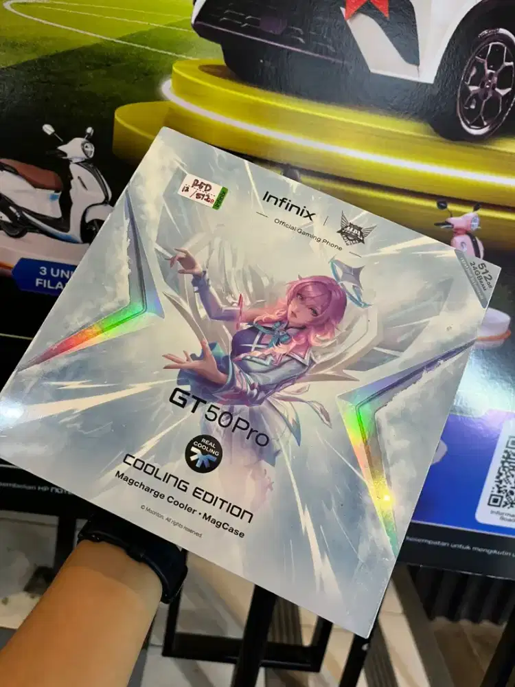 Infinix GT 50 Pro 5G Gift Box 12/512 Promo Murah + Bonus Cooling Fan