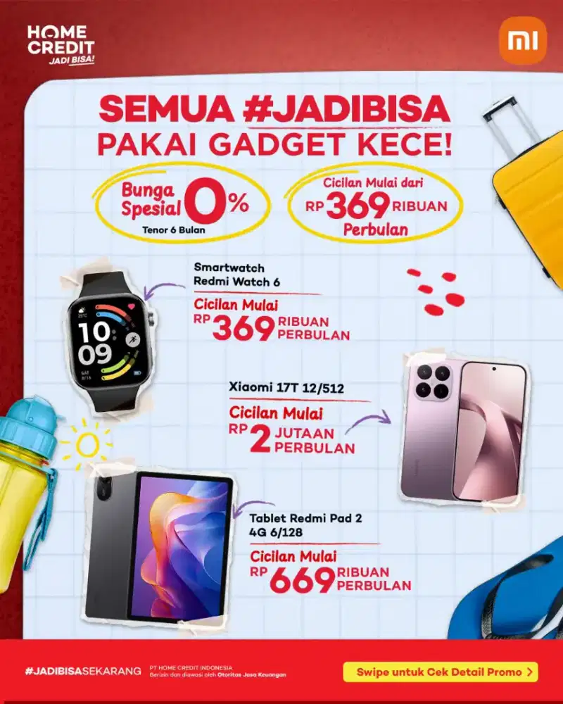 Xiaomi series cicilan dengan Home Credit