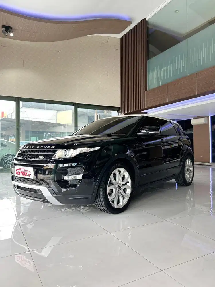 Range Rover Evoque 2014 Nik13 Black on Red Siap pakai