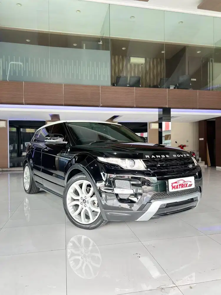 Range Rover Evoque 2014 Nik13 Black on Red Siap pakai