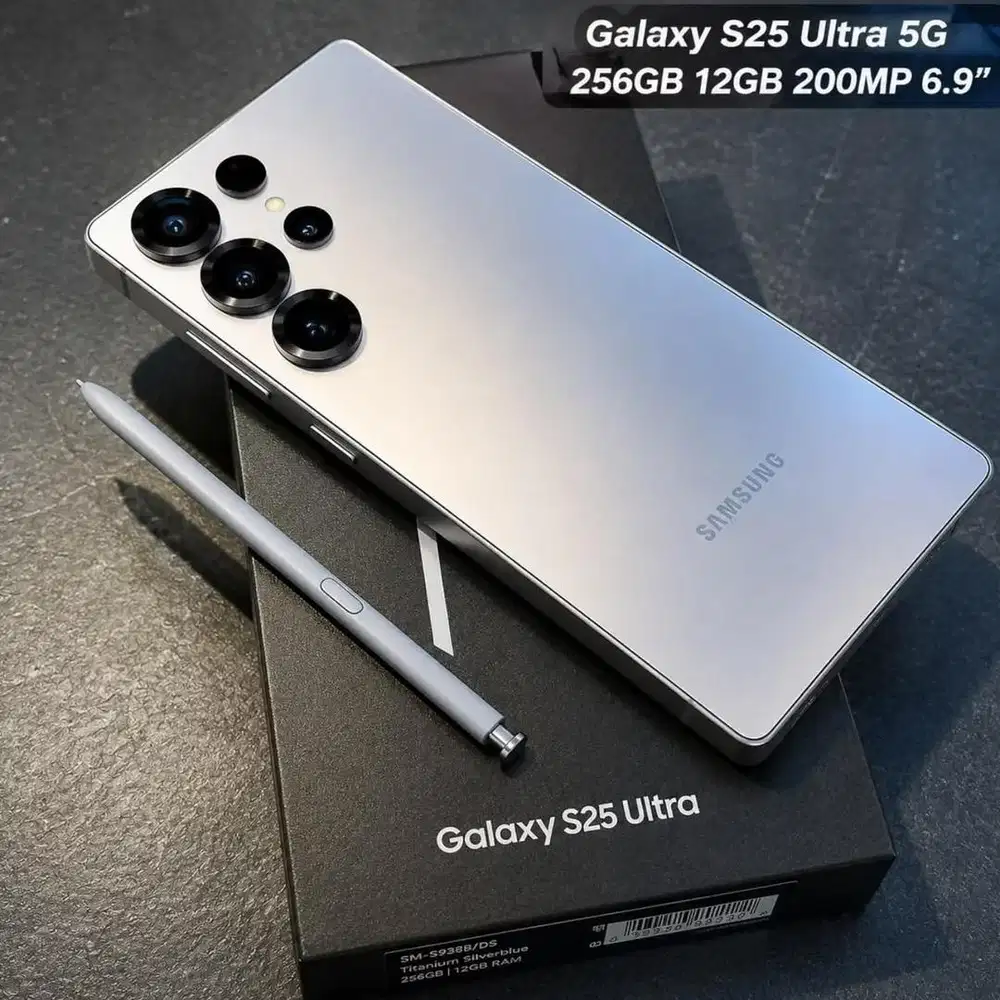 SAMSUNG S25 ULTRA 12/256 LIKE NEW RESMI SEIN SECOND