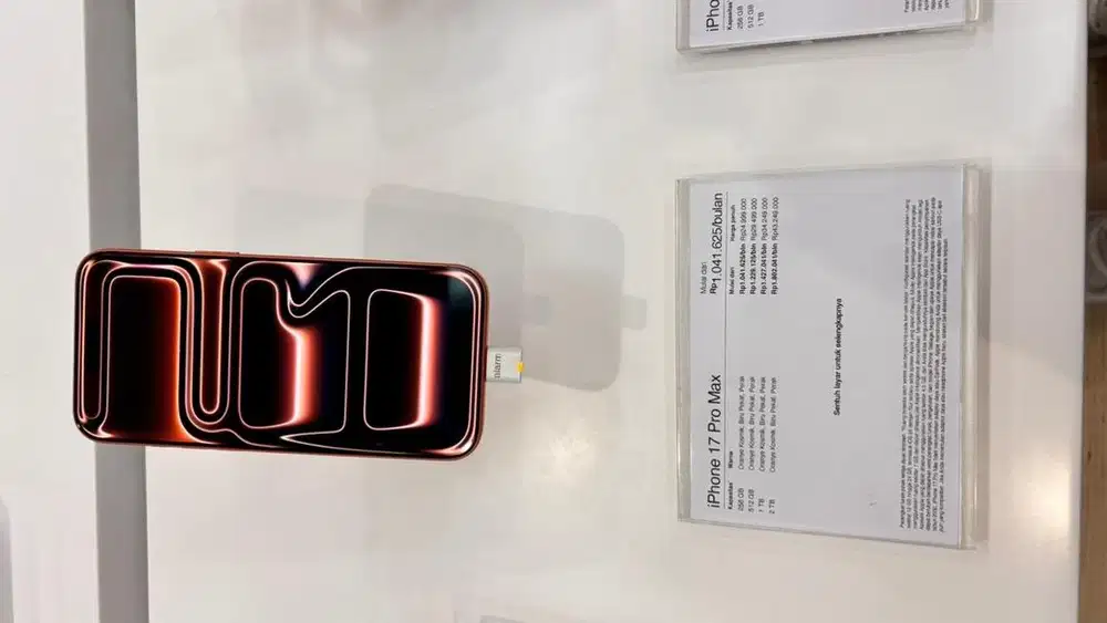 Kredit iphone 17 promax 256gb