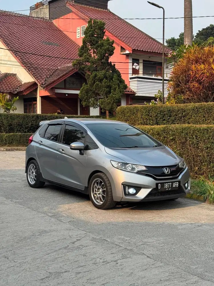 Honda Jazz Rs Mt 2016 low km manual silver antik terawat mulus velg 2