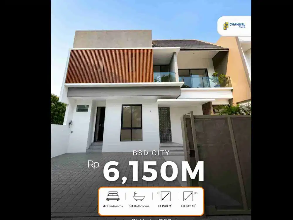 JUAL Rumah Baru Semi Furnished Dekat Mall BSD Giri Loka, An