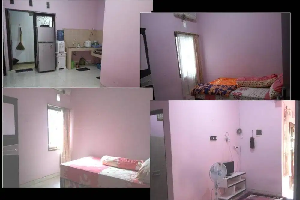 Homestay Keluarga Yogya 2KT Rumahan AC Liburan Mingguan Harian Bulanan