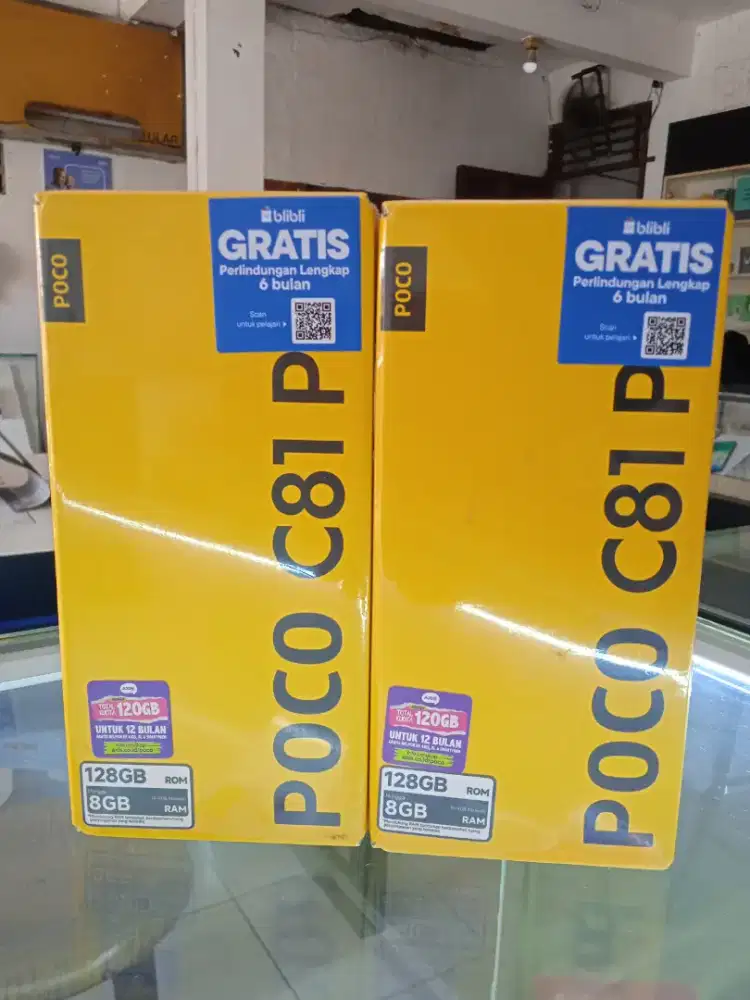 Redy poco C81 pro 4/128 NEW garansi resmi 15bln