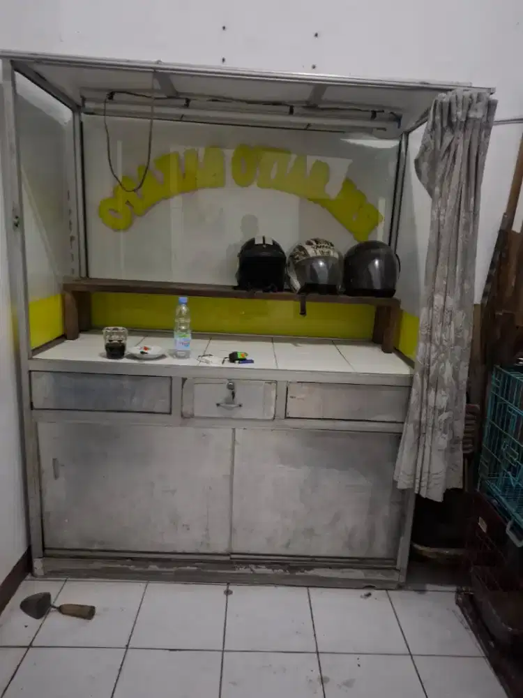 Jual etalase masakan padang