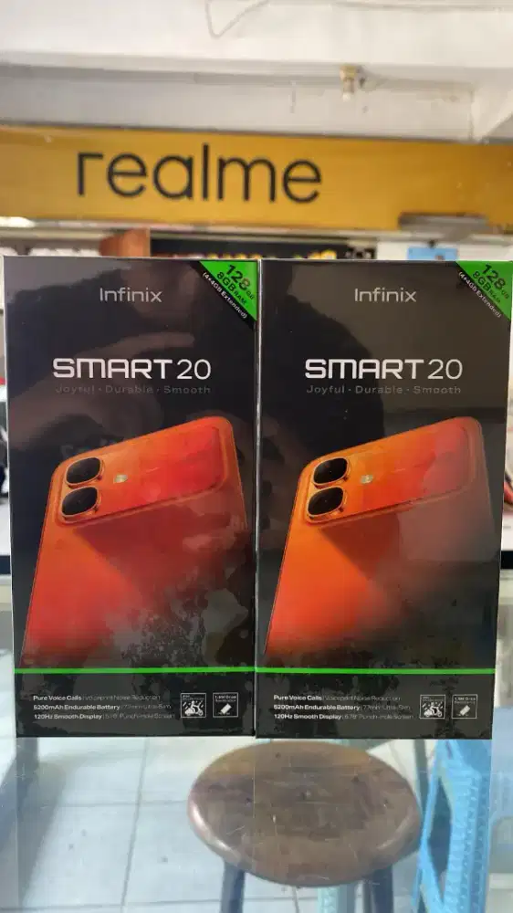 Redy infinix smart 20 4/128 NEW garansi resmi 1thn