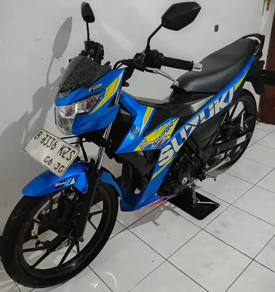 Satria fi fi injeksi 2016 Biru Gp Livery