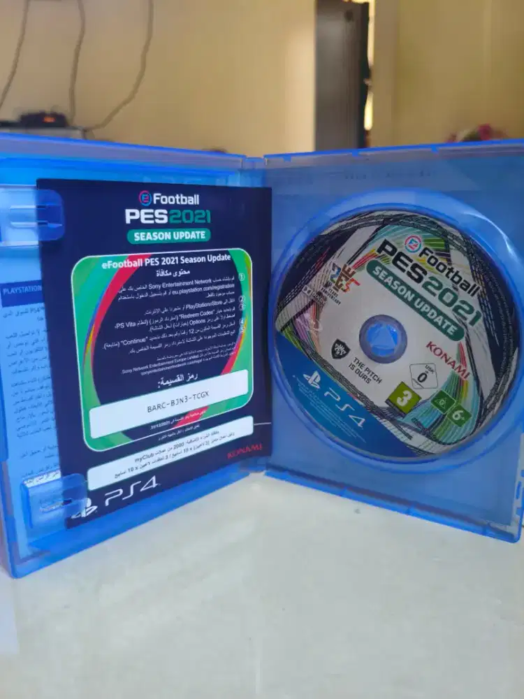BD PS4 Pes 2021 Season Update