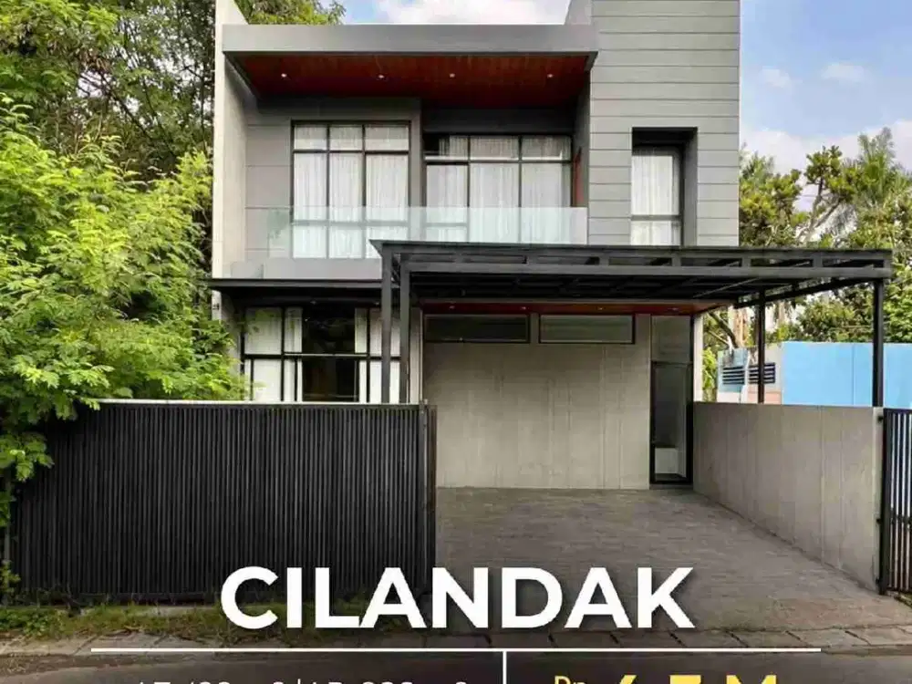 Cilandak Brand New House Modern Minimalist Design Dekat Citos