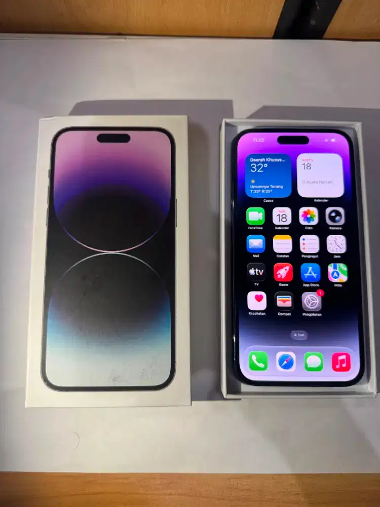 iPhone 14 Pro Max 256 GB Resmi Beacukai