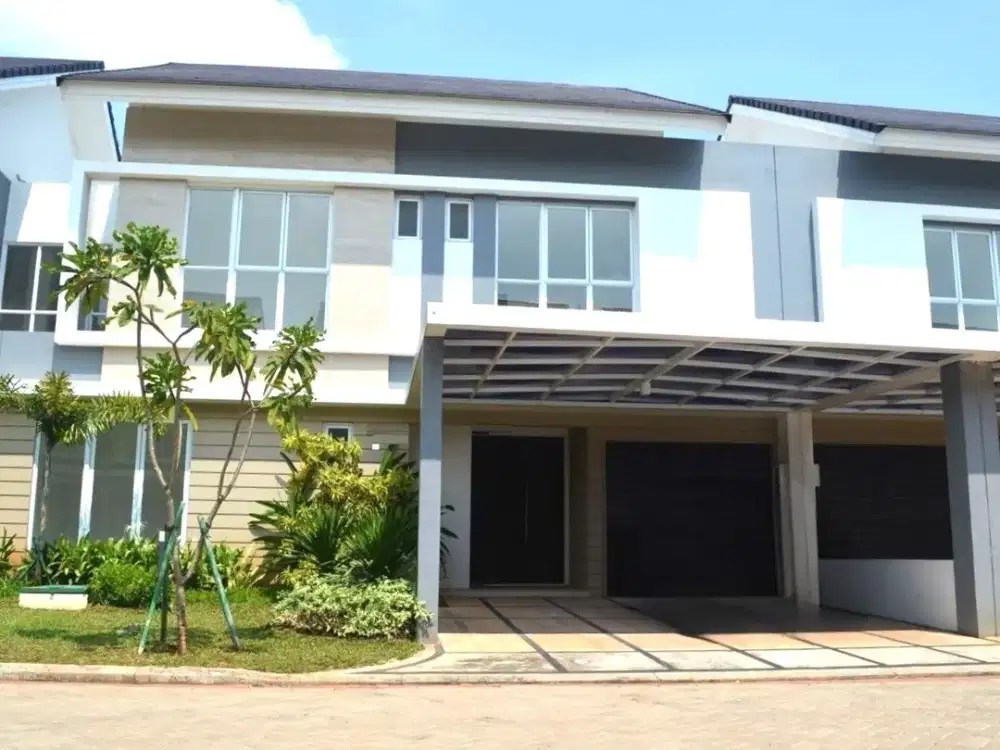 Rumah Cluster Palm Spring 2lt 12x20 240m type 4KT JGC Jakarta Garden City Cakung