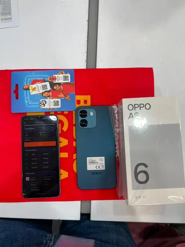 oppo A6s gratis case dan anti gores bisa kredit 0% tanpa dp