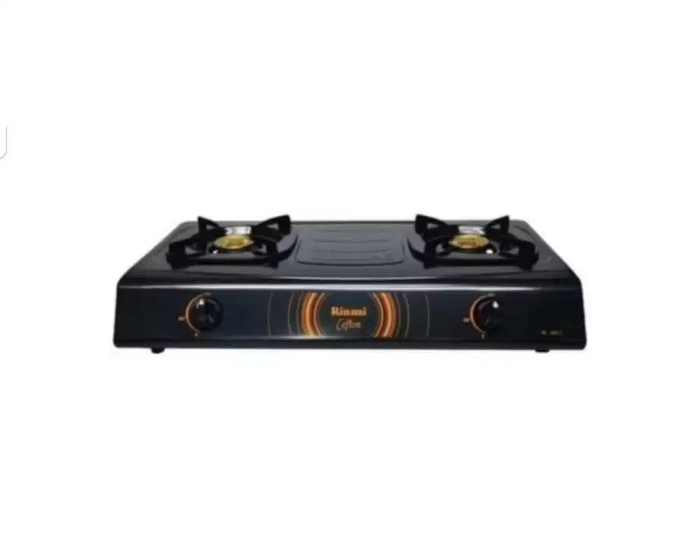 KOMPOR RINNAI RI 522C Ceflon Hitam 2 Tungku