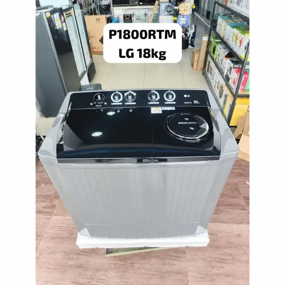 MESIN CUCI LG 17 KG CICILAN BY HOMECREDIT