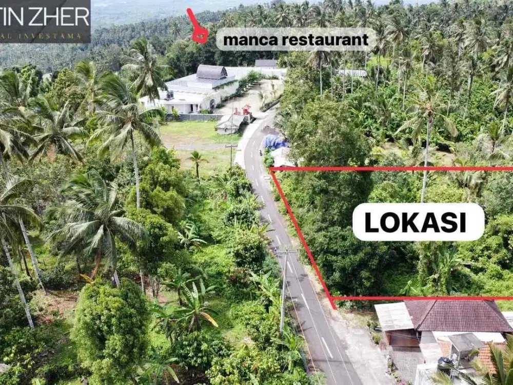 lahan kosong 52are berlokasi di gunung salak Tabanan