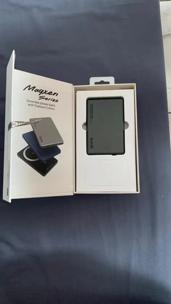 Di jual powerbank ibacks original wireless charging 10000 mAh