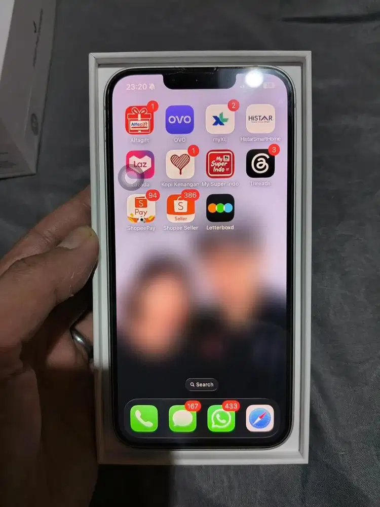 LIKE NEW!! IPHONE 17e 256GB PUTIH WHITE BH100%  GARANSI ON
