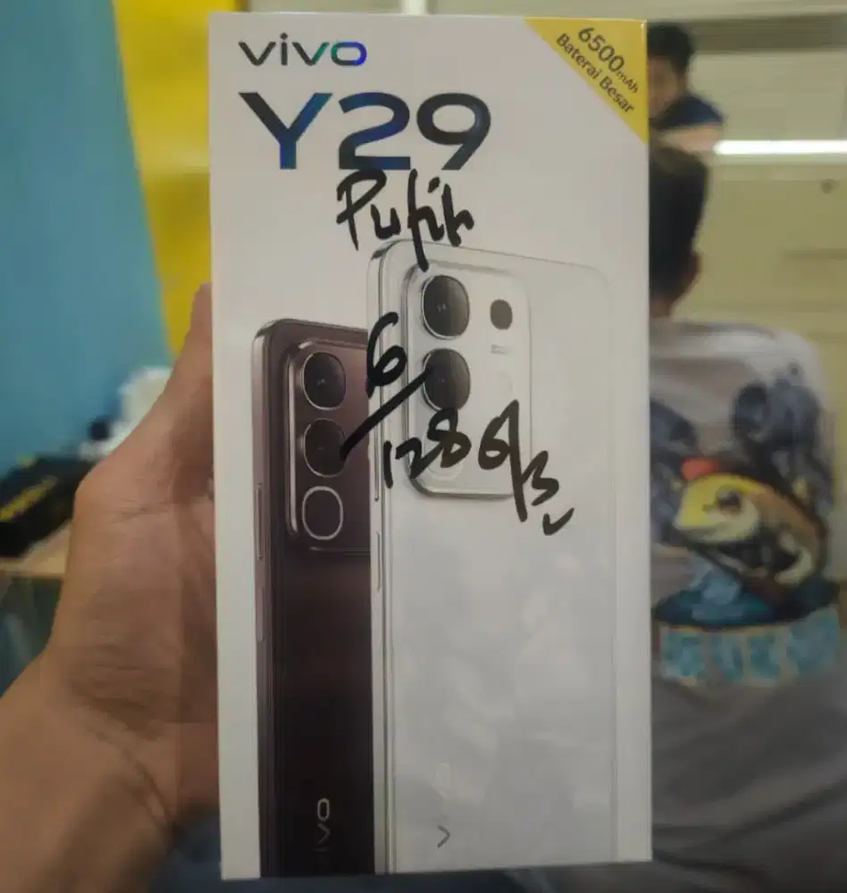 VIVO Y29 6GB+128GB White BNIB Garansi Resmi Indonesia