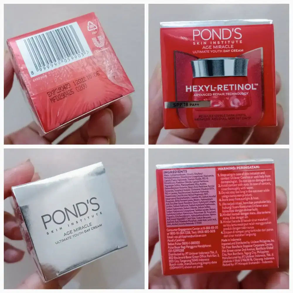 Ponds Age Miracle Day Cream 9 Gram