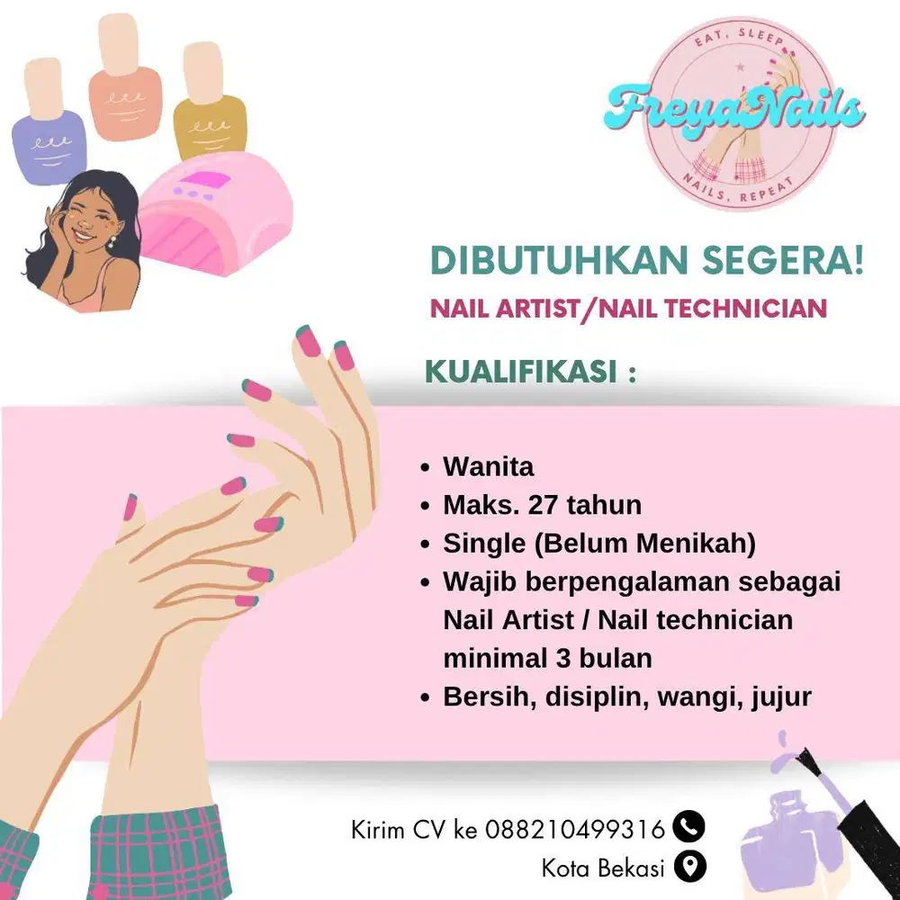 SENIOR NAILIST. URGENT!