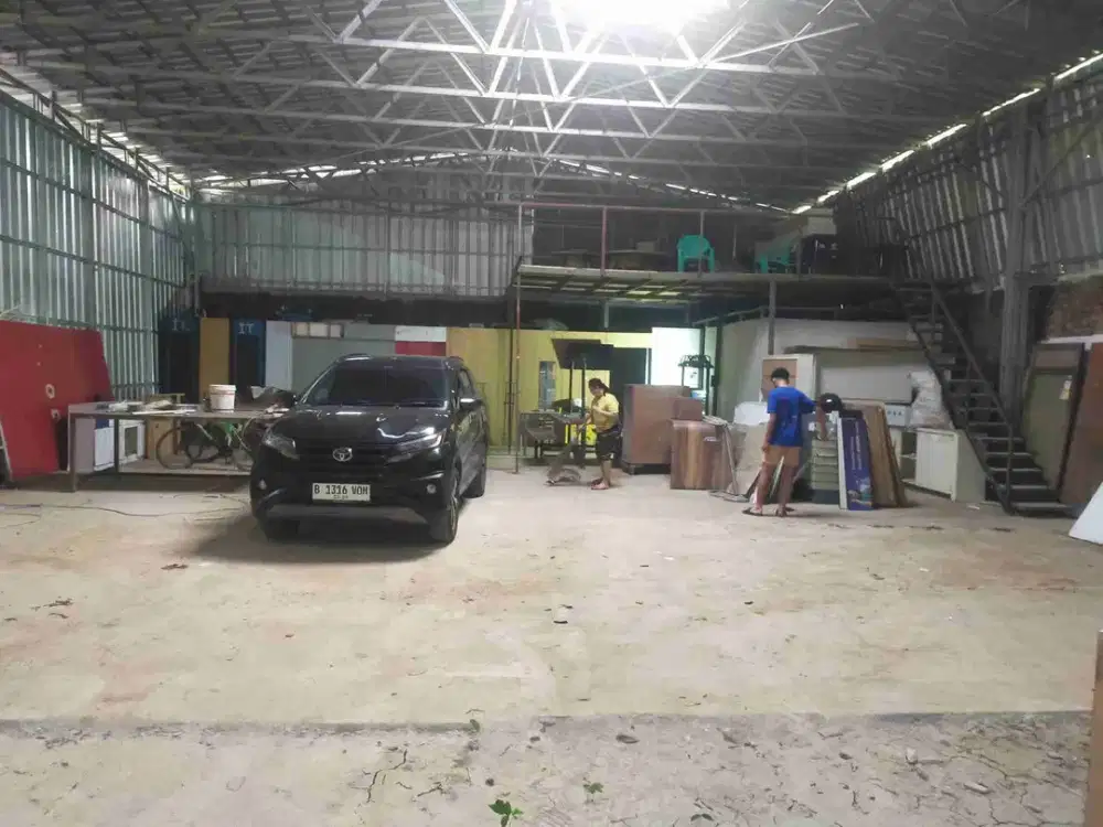Disewakan Gudang Di Pondok Jaya, Pondok Aren, Tangerang selatan