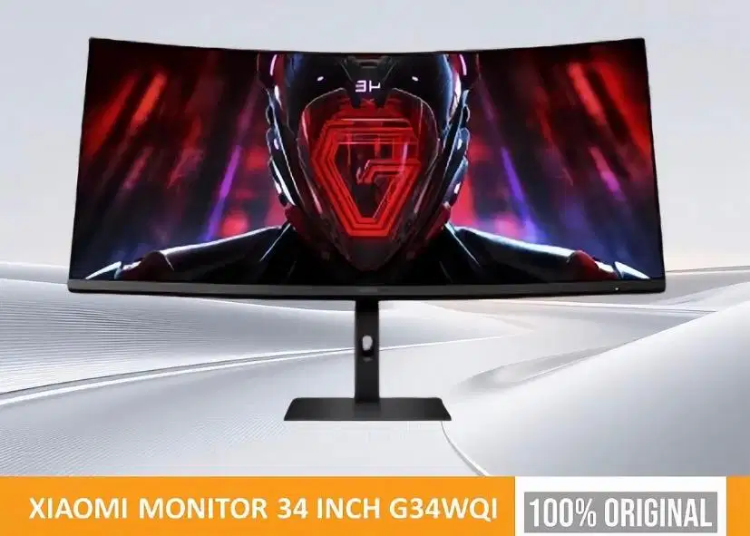 DI JUAL MONITOR XIAOMI 34 inch