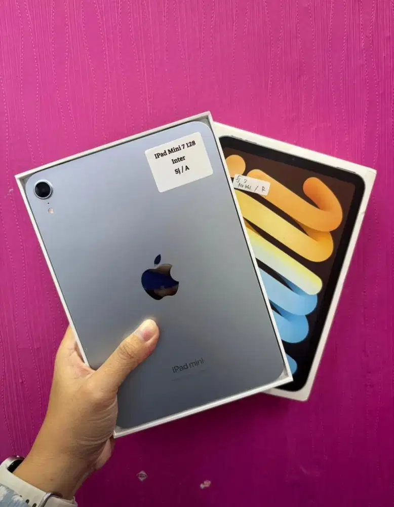iPad MINI 7 128GB, WI-FI ONLY, INTER, BLUE