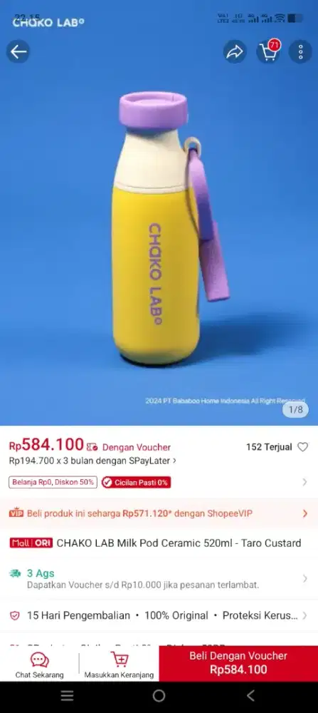 Tumbler chako lab