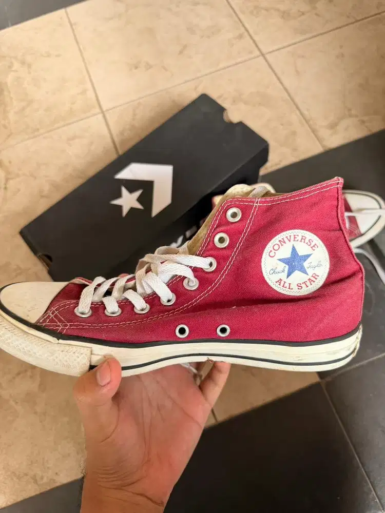 convers all stars merah ex atletesfoot