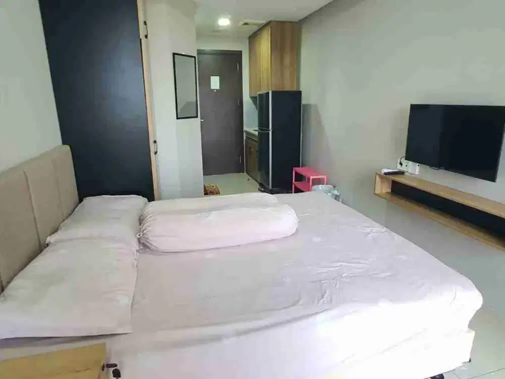 Dijual atau Disewa Apt PACIFIC GARDEN Alam Sutera Studio Full Furnish Tower C Lantai Rendah