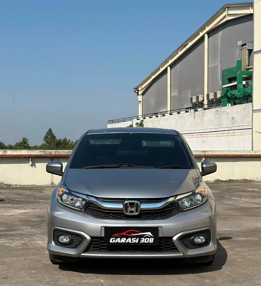Honda Brio Satya E CVT AT 2021 Automatic Silver