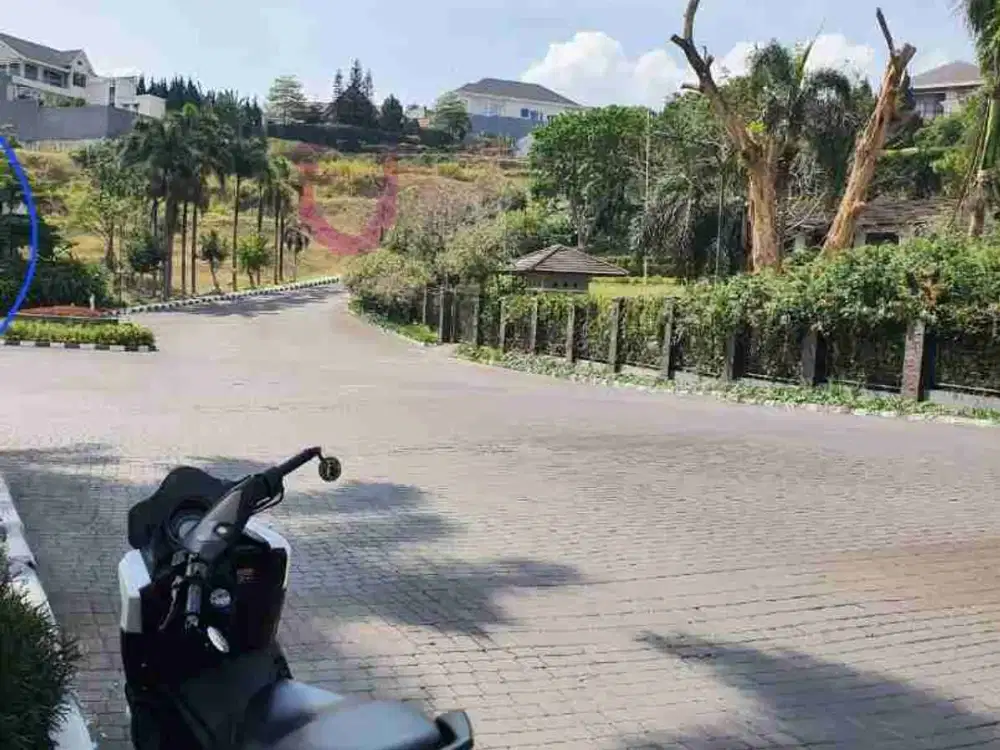 termurah! tanah mainroad komplek setiabudi regency bandung utara