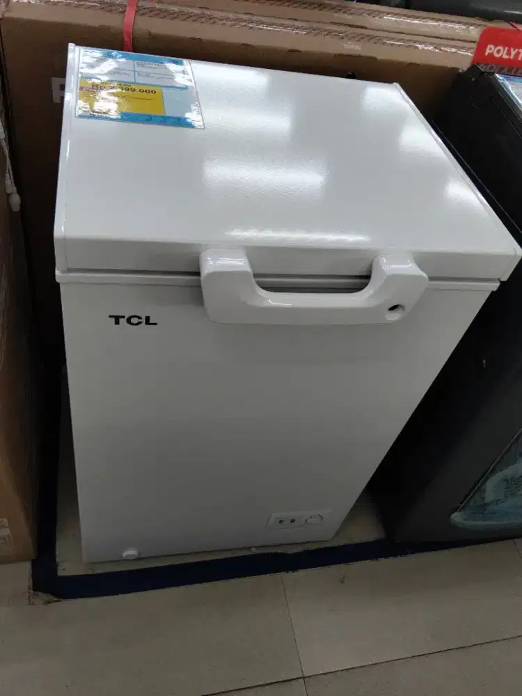 FREEZER 100L TCL BISA CICILAN PAKAI HOMECREDIT