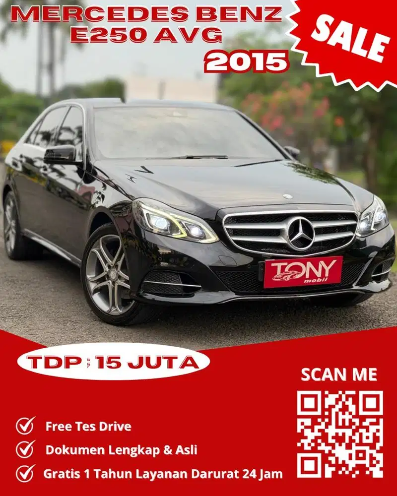 Mercedes Benz E250 Avantgarde 2015 Hitam