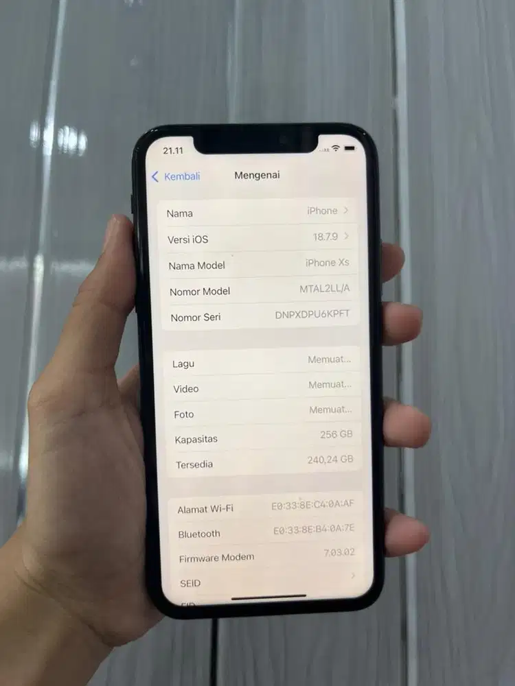 iPhone Xs - 256Gb -62%