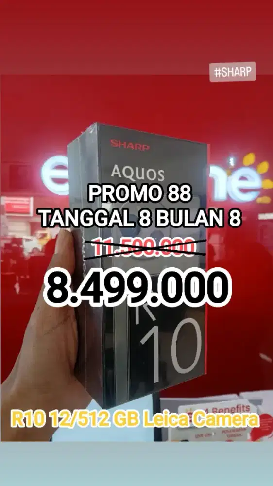 PROMO 88 Sharp Aquos R10